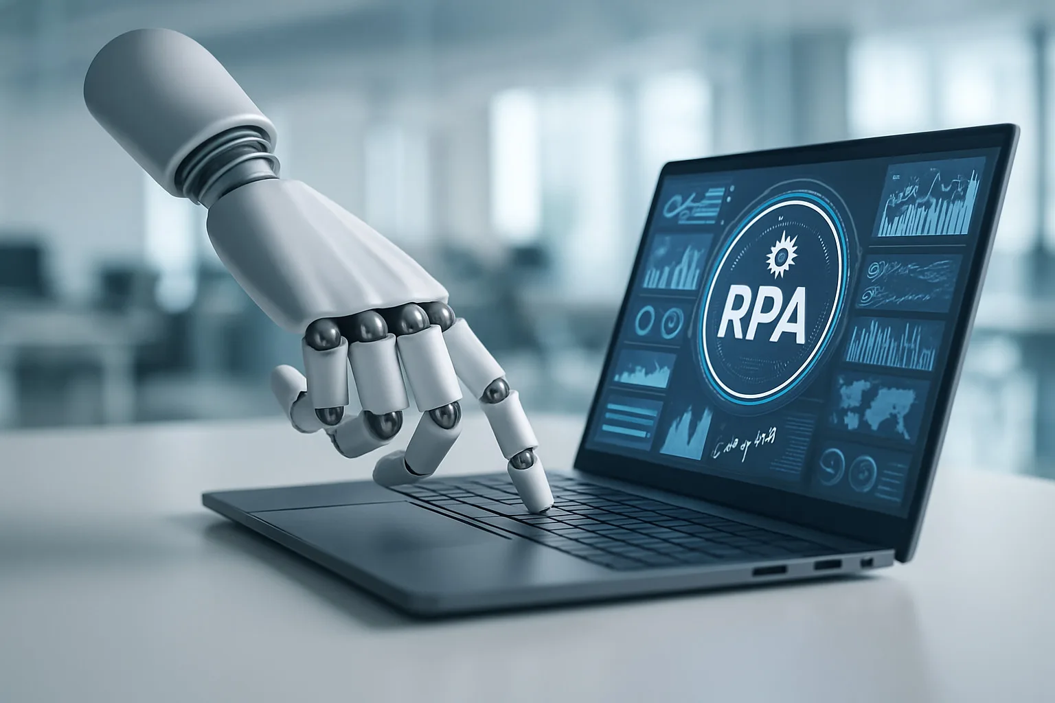 rpa using python | rpa with python | robotic process... Robotic Process Automation (ระบบกระบวนการอัตโนมัติด้วยหุ่นยนต์) (RPA ...